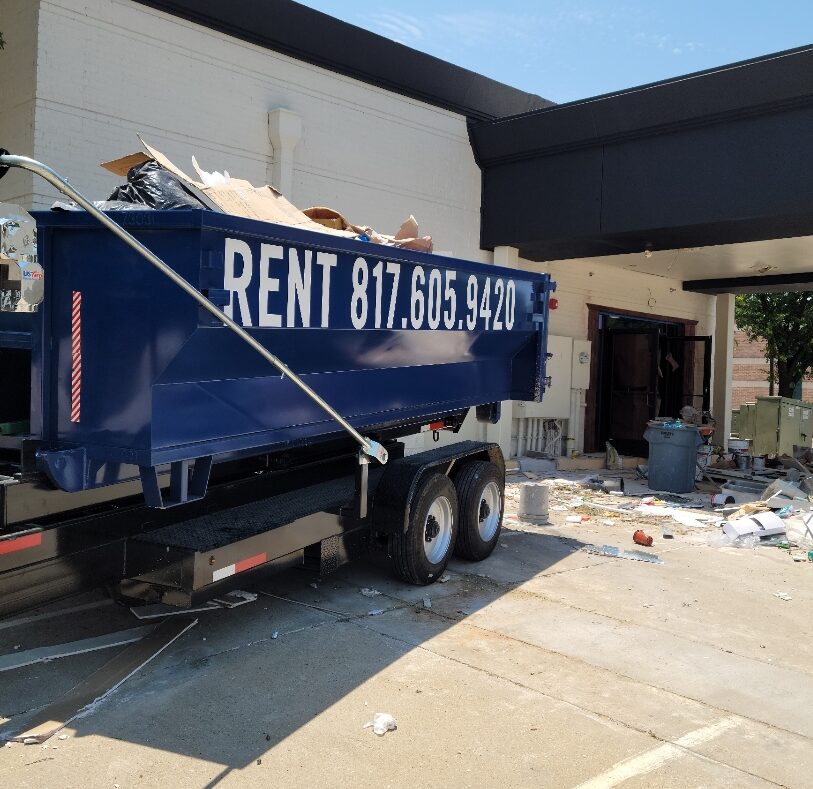 Roll off dumpster in Fort Worth